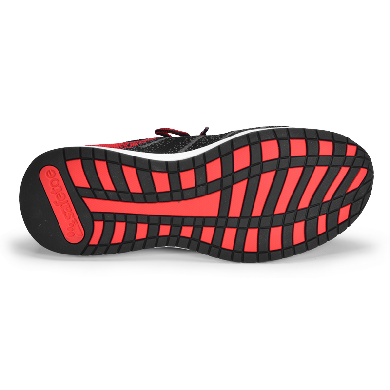 Light Sports Work Shoes L-7382 Red