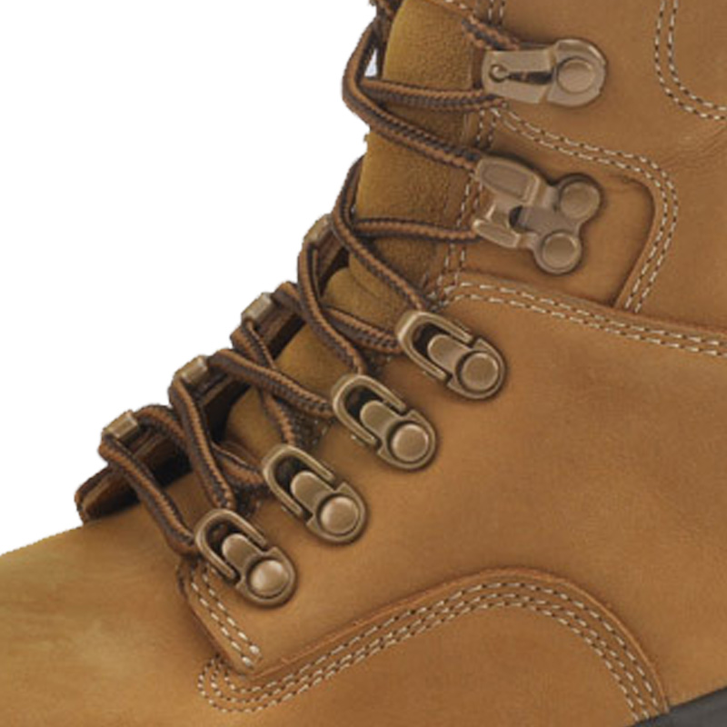 Industrial Leather Safety Work Boots M-8364 Brown