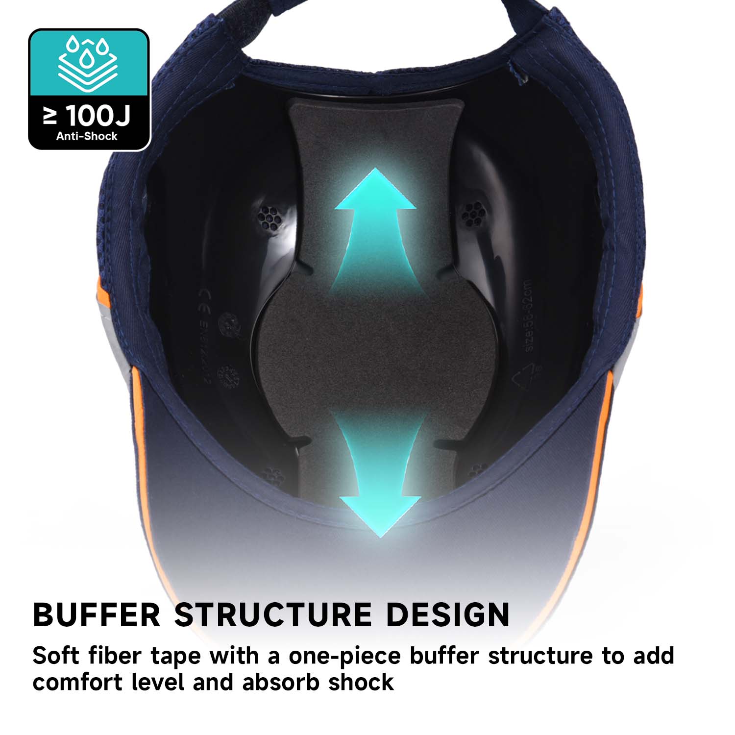 Sport Baseball Safety Hard Hat WH001 Blue