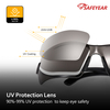 Industrial Black Lens Safety Glasses SG003 Black