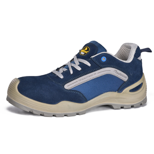 Light Weight Steel Toe Warehouse & Logistics safety Shoes L-7296 blue