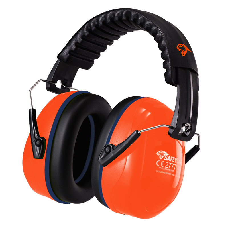 ABS Hearing Protection Ear Muffs Protective Ear Muffs Ready Stock FM-1B Red