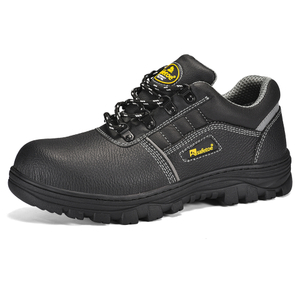 Oil Refinery Industry Cow Leather Safety Shoes L-7163RB