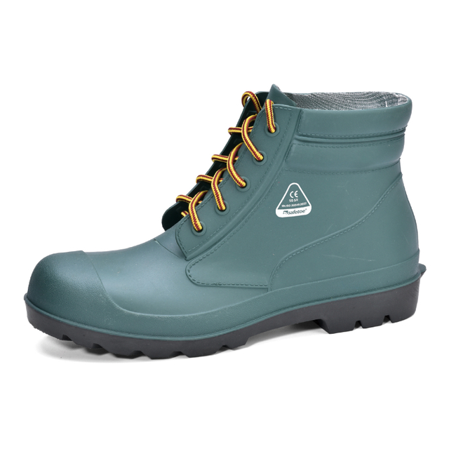 Waterproof Rain Boots W-6050 Green
