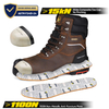 Mens Warm Safety Boots Oil Resistant Work Boots Waterproof H-9552