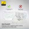 Ready Stock Over Glasses Clear Safety Glasses SG035