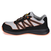 Light Weight & Breathable Nylon Fabric Safety Shoes L-7537 Orange