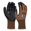 Construction Work Gloves Cut Resistant Safety Work Gloves PD8045 Brown