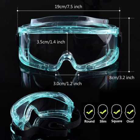 Ready Stock Anti Fog Dustproof Industrial Safety Goggles SG031