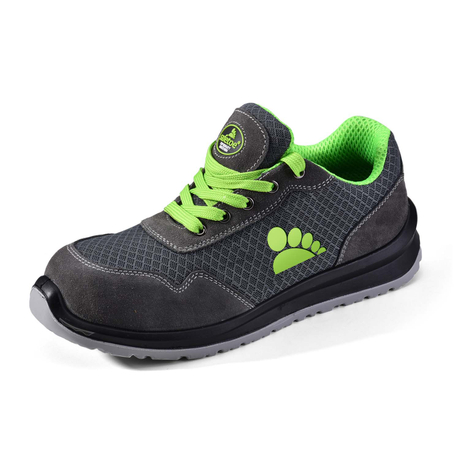 Anti Static Safety Shoes Metal Free Safety Shoes L-7328 Green