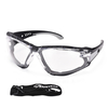 Foam-Lined Anti-Fog Safety Glasses for Dusty Worksites | ANSI Z87.1 & EN166 SG037 Grey