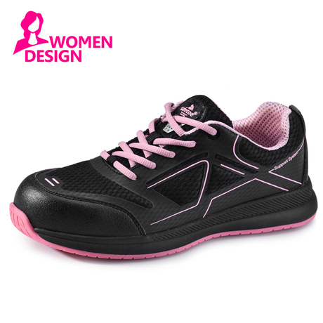 Fashionable Trainers Non Slip Casual Womens Safety Work Shoes for Womens