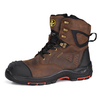 Slip Resistant Work Boots S7 Waterproof Safety Boots For Men M-8580 Brown