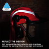 Safety Helmets & Face Shield & Earmuff M-5009 Red