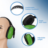  Protective Ear Muffs Noise Cancelling Hearing EM-5003 Green