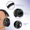 ABS Hearing Protection Ear Muffs Protective Ear Muffs Ready Stock FM-1B