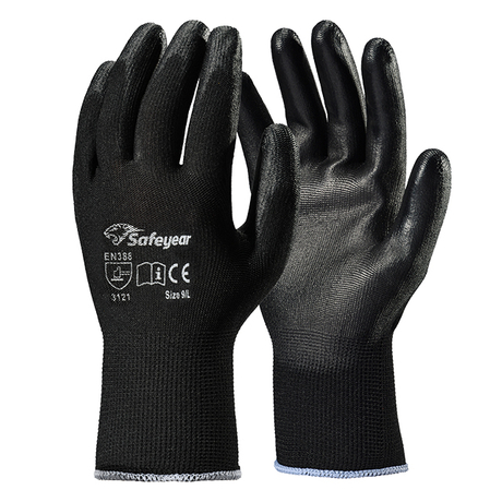 Ready Stock PU Safety Work Gloves PN8003 