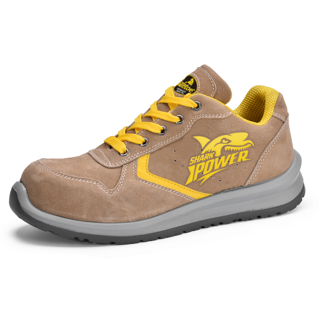 Composite Toecap Work Shoes L-7328 Yellow