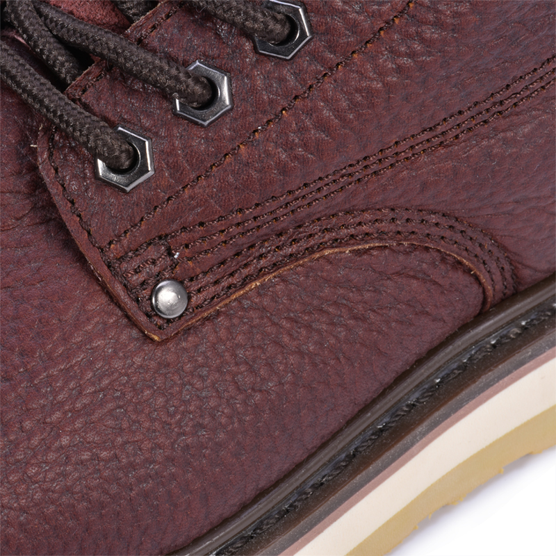 Traditional Lace-Up Wedge Work Boots M-8076