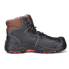 Warm Fur Lined Winter Work Boots with Steel Toe Cap M-8551