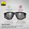 Ready Stock Protective Safety Glasses For Women SG037 Black