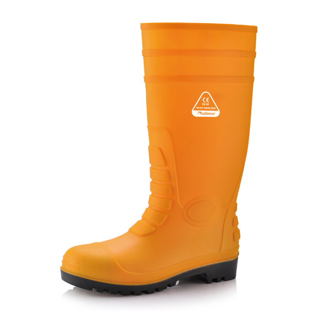 S5 Heavy Duty Rain Boots W-6038 Yellow
