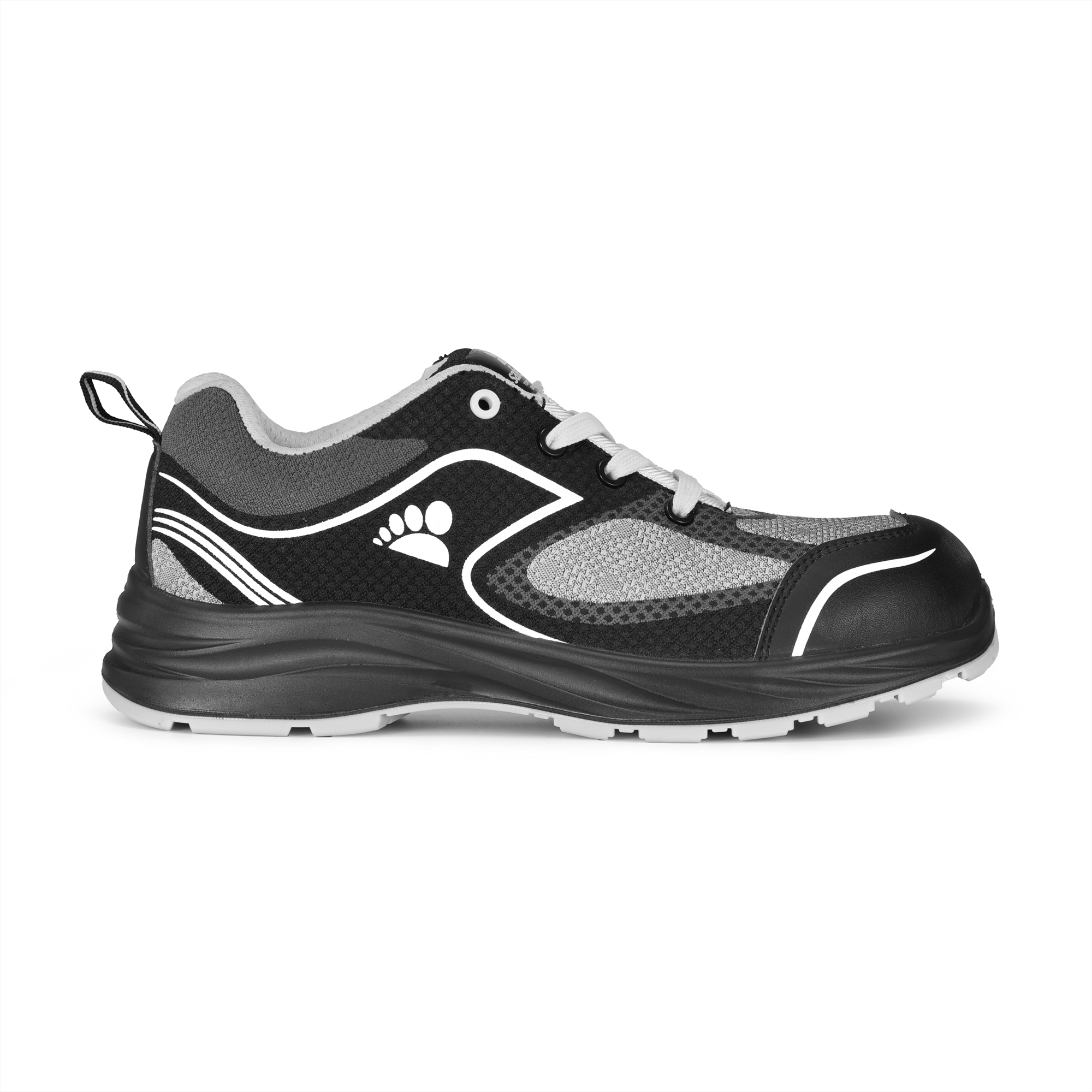 Steel Toe Sports Safety Shoes L-7501 Grey (Speed)
