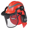 Safety Helmets & Face Shield & Earmuff M-5009 Red