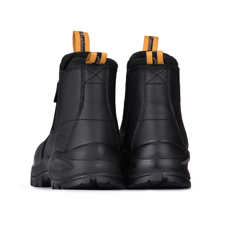 Ladder-Grip Chelsea Slip-On Mining Work Boots M-8025NBKLG from China ...