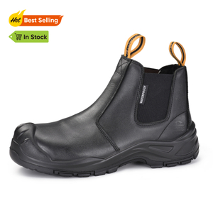 Chelsea Work Boots Industrial Safety Shoes Chelsea Design Safety Work Boots M-8025NB BKOC
