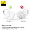 Ready Stock ANSI Z87 Approved Safety Glasses SG001