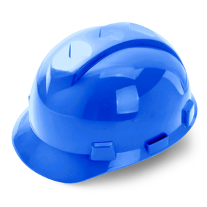 Blue Industrial Safety Helmets W-003