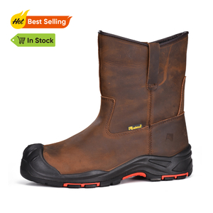 CE EN 20345 S3 Certificated Oil Resistant Safety Boots Oil and Gas Resistant H-9441