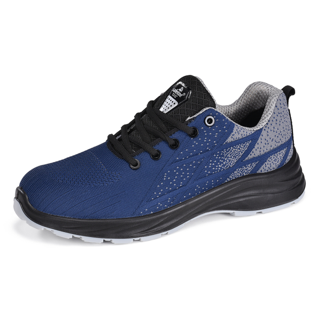 Sporty S1P Safety Shoes High Quality L-7562 Blue