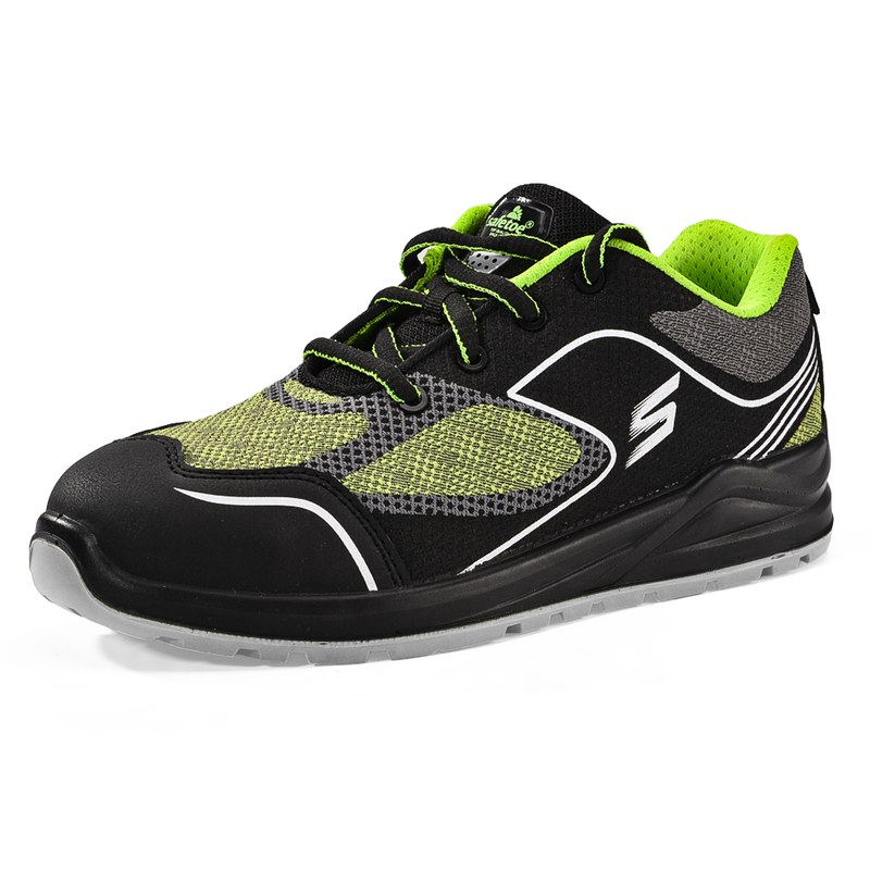 Sports Design Safety Trainers L-7501 Green (Speed)