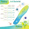 Safetoe Antibacterial Work Insoles with Hi-polyu & Natural Herbal