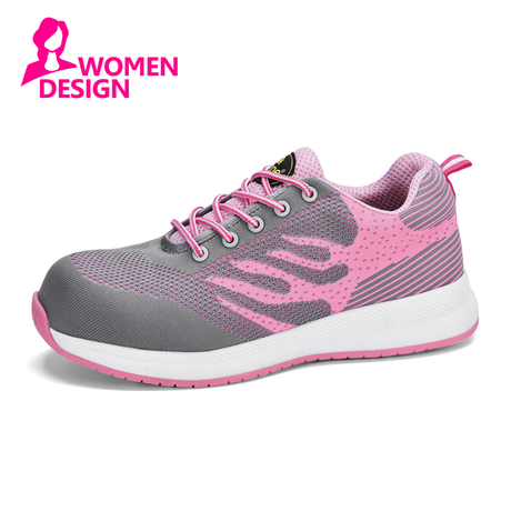 Best Construction Composite Toe Slip Resistant Casual Womens Work Shoes for Womens