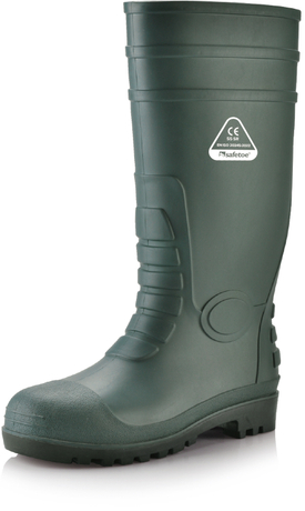 PVC Gum Rain Boots W-6038 Green