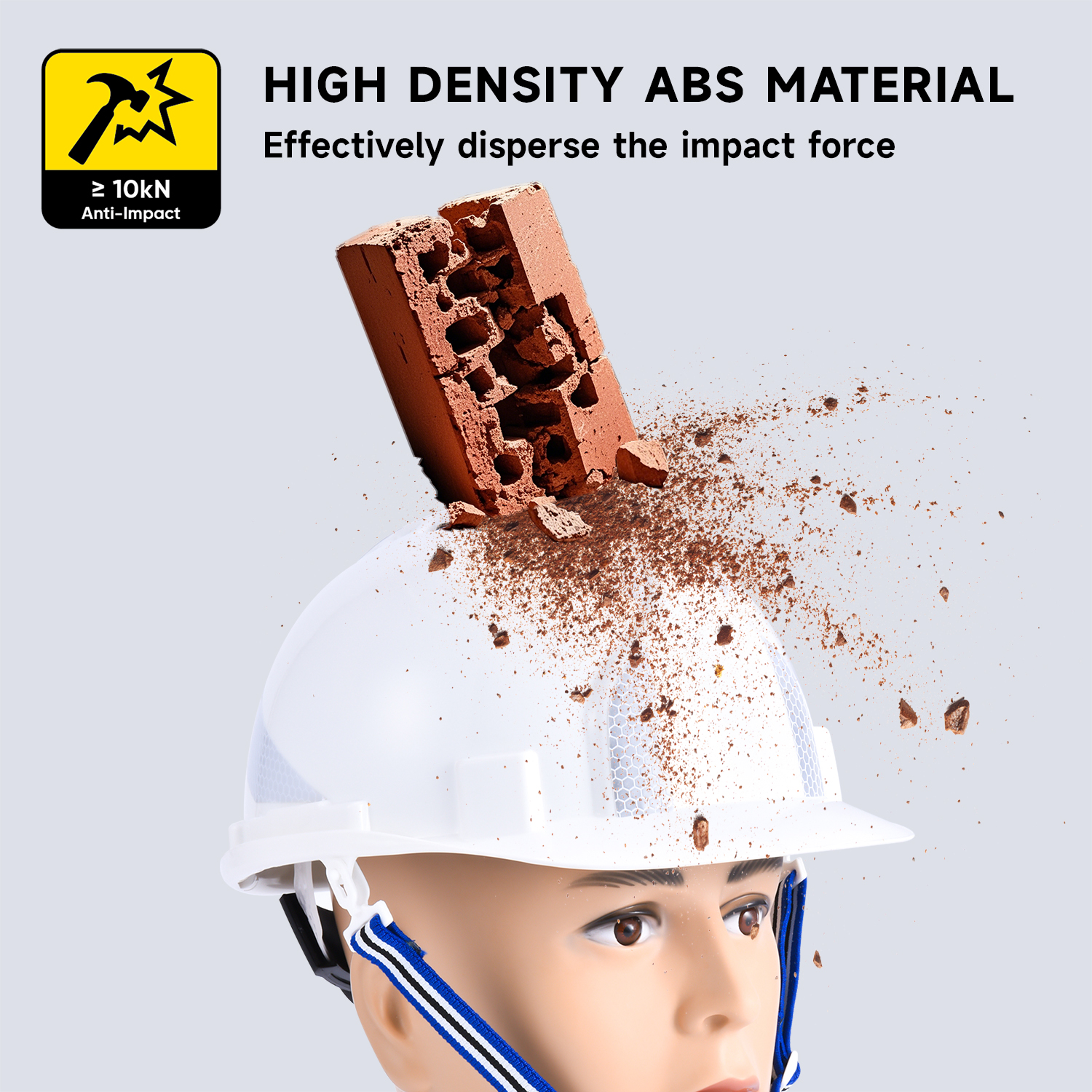 Miner Safety Helmet W-036 White