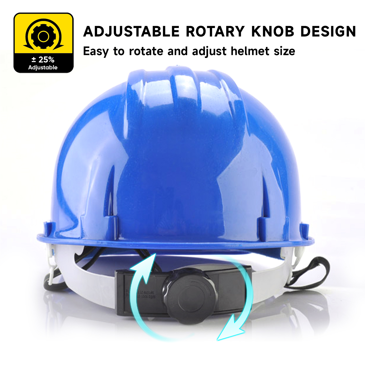 Building & Road Safety Helmet W-001 Blue