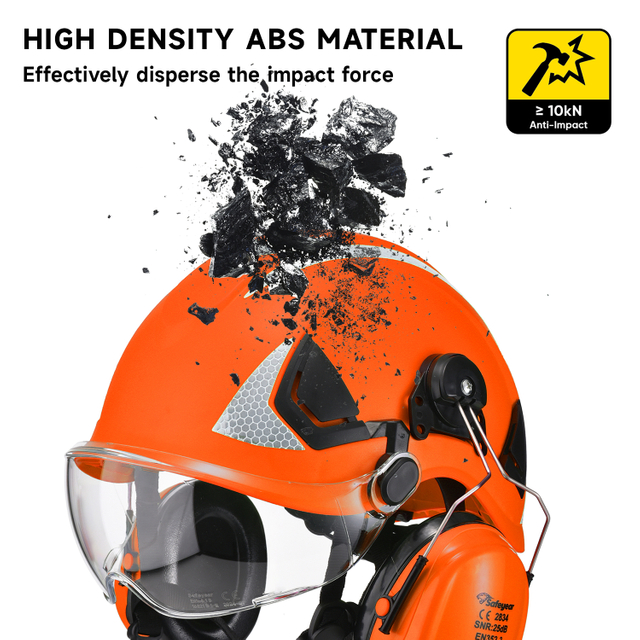 Helmet Construction Hard Hat Abs Safety Helmets M-5018