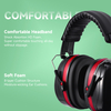 Ready Stock ABS Protective Ear Muffs EM-5002 Red