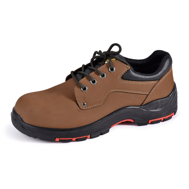 Wide Fit Leather Safety Shoes L-7341