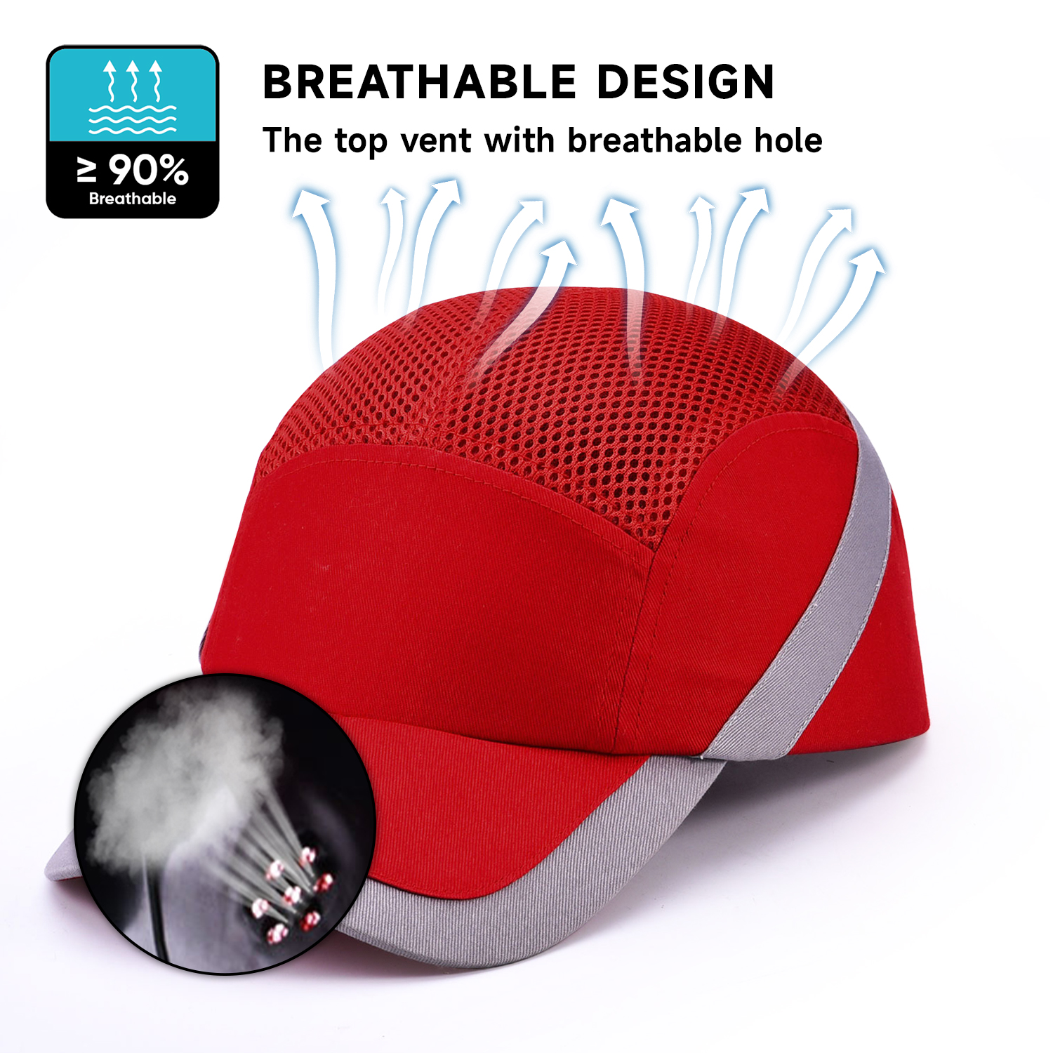 Customize Work Sport Cap WH001 Red