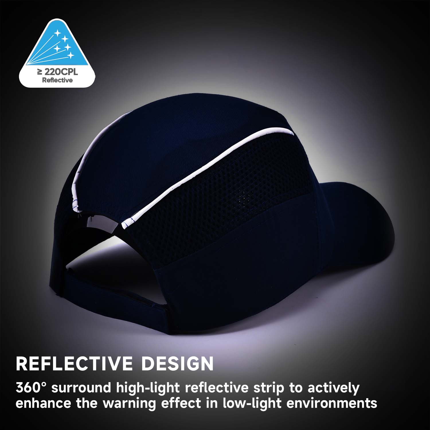 Light Sport Safety Cap WH-001 Blue