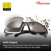 Industrial Black Lens Safety Glasses SG003 Black