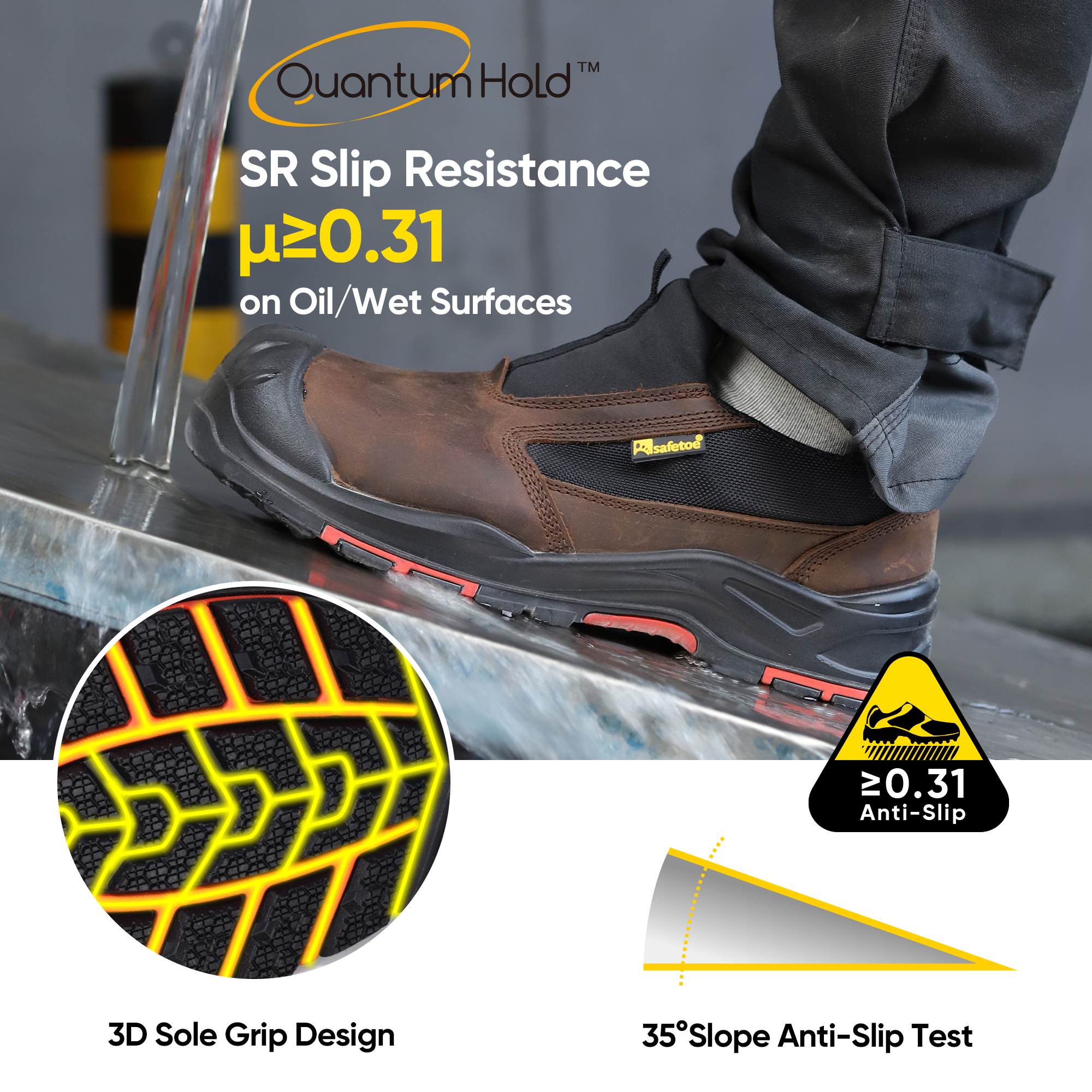 Electrical Safety Shoes Work Safety Shoes L-7525 Super