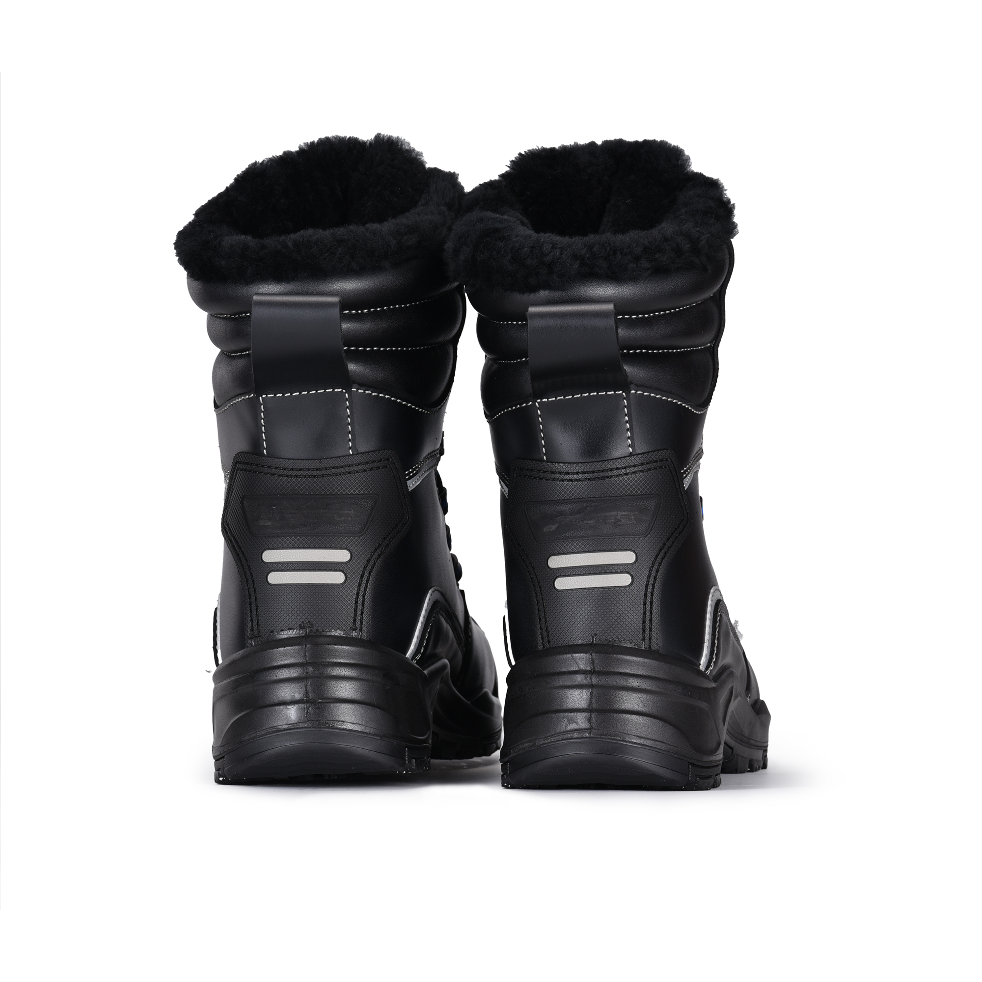 Ready Stock Warm Fur Winter Work Boots H-9550
