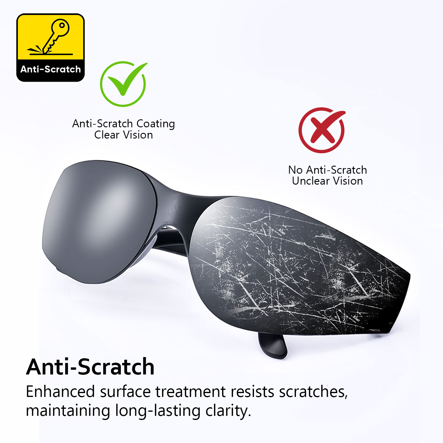 Protective Safety Sunglasses SG001 Black