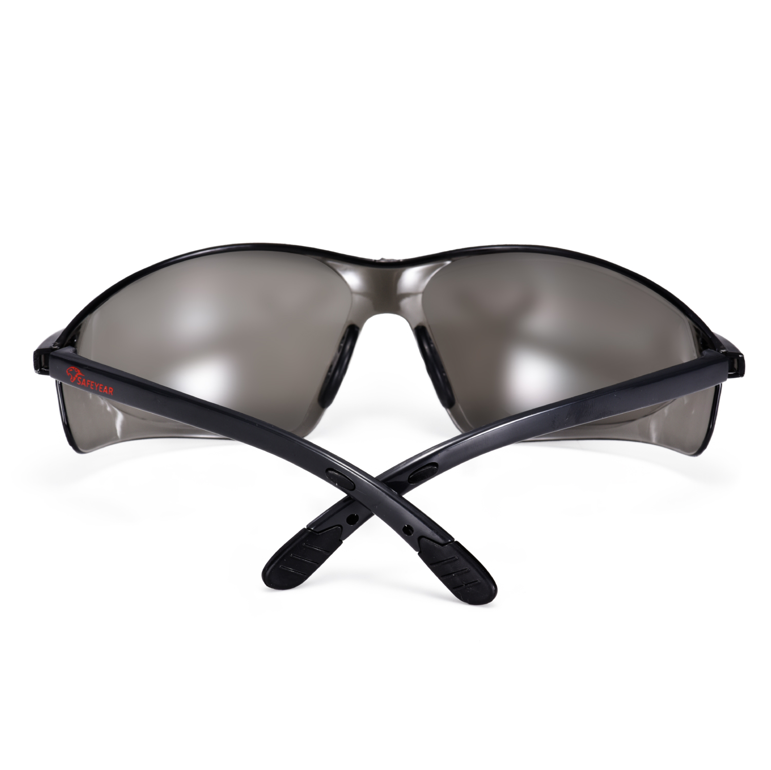 Industrial Black Lens Safety Glasses SG003 Black